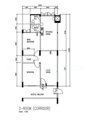 Blk 306 Clementi Meadows (Clementi), HDB 3 Rooms #568390901